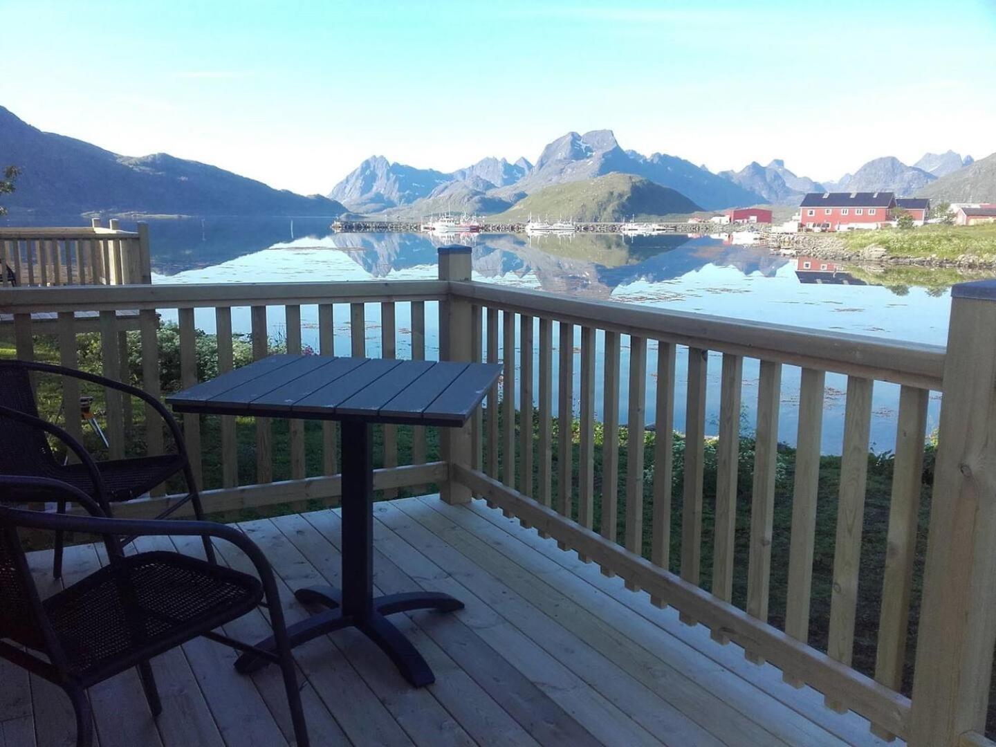 Fredvang Seahouse, Apartment B 外观 照片